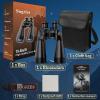 imageHigh Powered Binoculars 1535x70 Zoom for Adults Long Range Military Binoculars for Bird Watching Hunting Travel Concerts Astronomy Binoculars with BAK4 Prism amp FMC Lens35x70