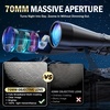 image:image18x70 High Power Binoculars for Adults Professional 70mm Large Aperture for Astronomy amp Stargazing UltraBright Long Range Binoculars for Low Light amp Coastal Observation35x70