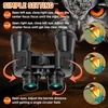 image:imageSogries 25x100 Binoculars for Adults High Powered Large Aperture 100mm Astronomy Binoculars Long Distance Viewing Waterproof Long Range Powerful Binocular for Stargazing Marine Cruise Ship Birding20x50