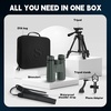 image:imageSogries 25x100 Binoculars for Adults High Powered Large Aperture 100mm Astronomy Binoculars Long Distance Viewing Waterproof Long Range Powerful Binocular for Stargazing Marine Cruise Ship Birding14x45